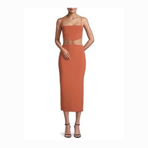 BEC + BRIDGE Alba Cut Out Midi Dress